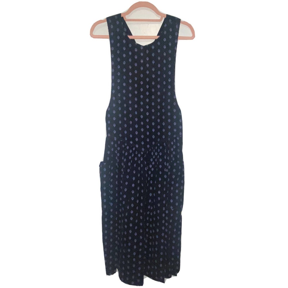 Susan Bristol Cotton Corduroy Jumper Dress W/Pockets Vintage Size 6